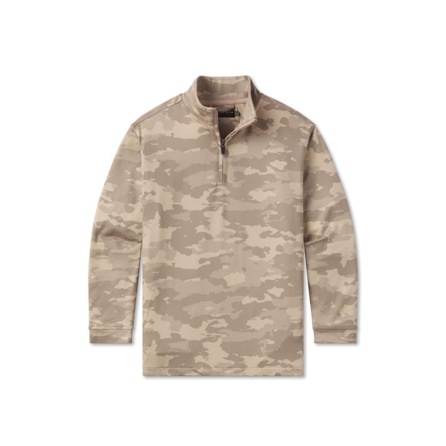 Youth Southern Marsh Pullovers And Sweaters | Youth Mansfield Performance Pullover Burnt Taupe