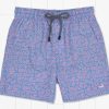 Youth Southern Marsh Swim Trunks | Youth Dockside Swim Trunk - Dots & Lines