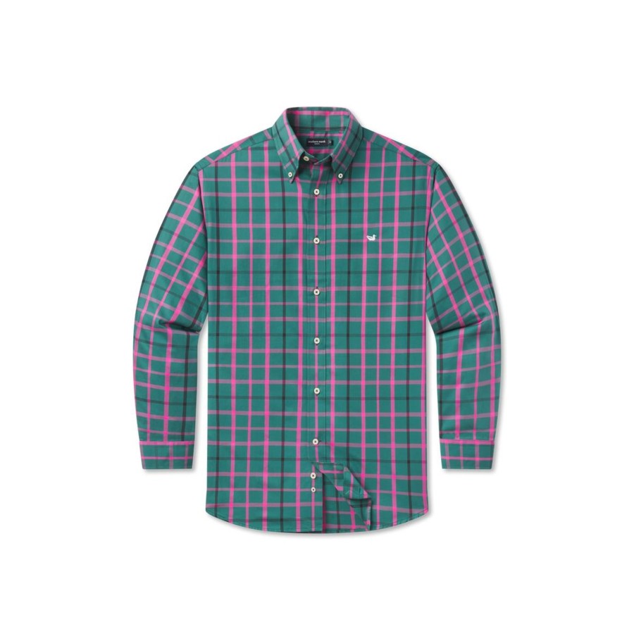 Men'S Southern Marsh Relaxed | Lafitte Tattersall Dress Shirt