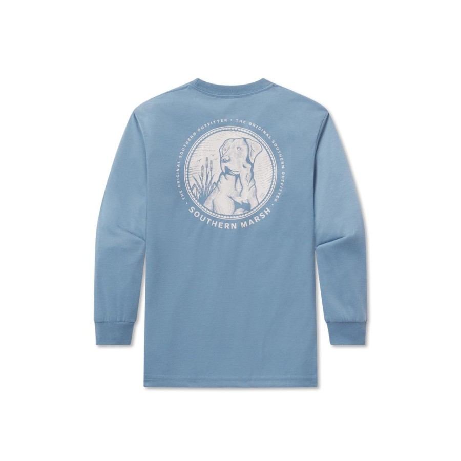 Youth Southern Marsh Performance Long Sleeve Tees | Youth Fieldtec Comfort Tee | Engraved Outfitter | Long Sleeve