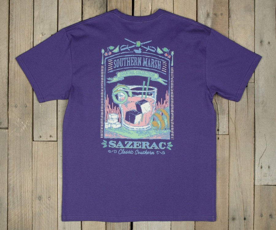 Women'S Southern Marsh Original Tees | Cocktail Collection Tee - Sazerac Cocktail