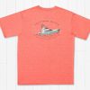 Women'S Southern Marsh Performance Tees | Fieldtec Heathered Tee - Deepsea