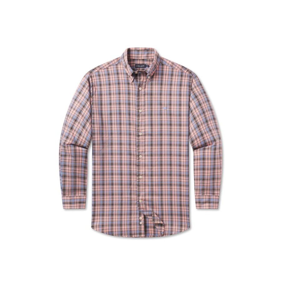 Men'S Southern Marsh Relaxed | Cumberland Plaid Dress Shirt