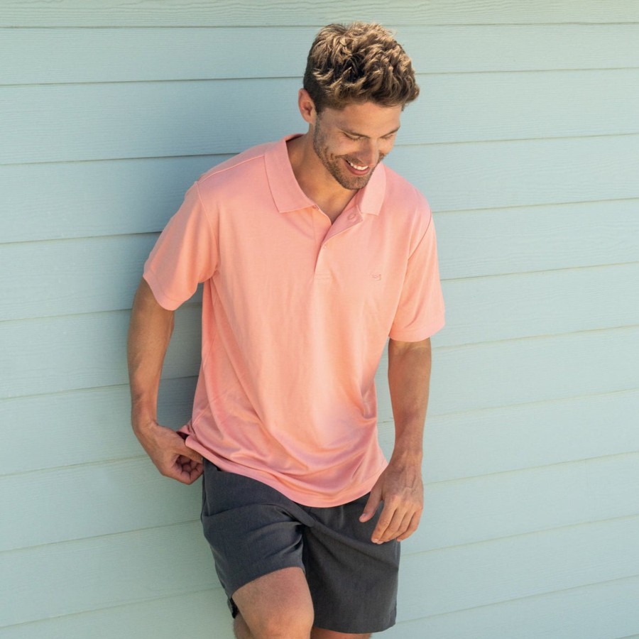 Men'S Southern Marsh Polos | Cayman Sandwashed Polo