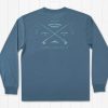 Men'S Southern Marsh Performance Long Sleeve Tees | Fieldtec Comfort Tee - Trademark Fly - Long Sleeve Slate