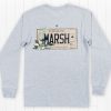 Men'S Southern Marsh Original Ls Tees | Backroads Collection Tee | Mississippi | Long Sleeve