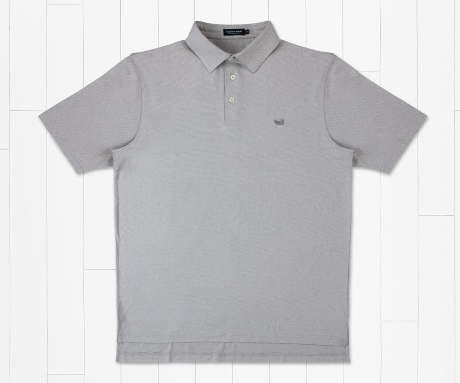 Men'S Southern Marsh Polos | Biscayne Heather Performance Polo